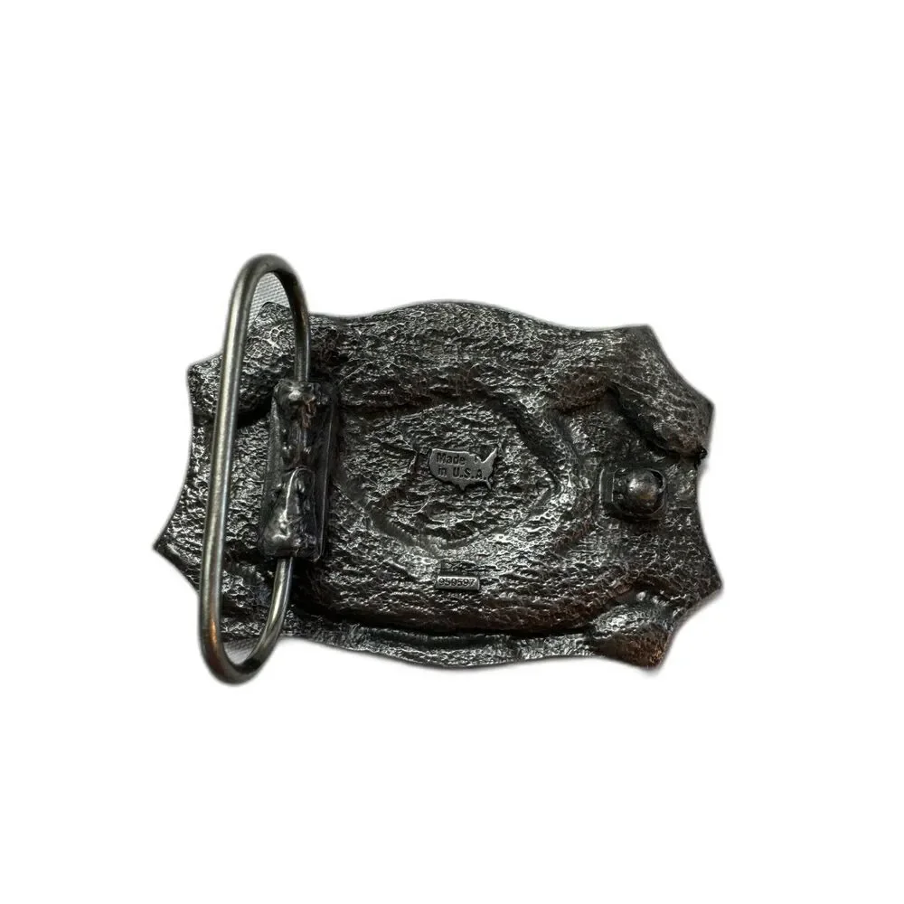 National Rifle Association (NRA) belt buckle; 1996 125th anniversary buckle